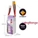 GNB1100mA3S11.4V60C　ハイレートLIPO