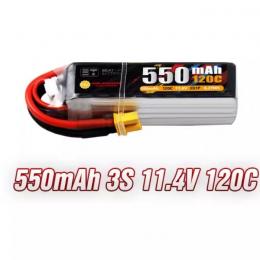 BEATLIPO　HVハイディスチャージ550mA3S11.4V120C　BT550mA3S120C