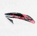 FW470LSPORT用キャノピー　赤　FW470CPR