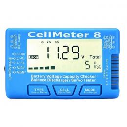 CELLMETER8  多機能バッテリーチェッカーバックライト付