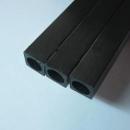 カーボン角パイプ  外径2mm内径丸1mm穴  長さ1000mm CF210RC