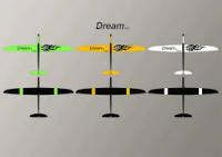 TJIRC　DREAM電動グライダー　2m　グリーンバージョン★近日入荷